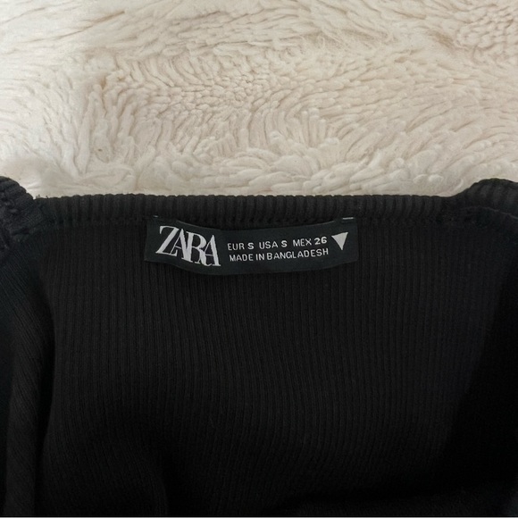 Zara black halter top - Picture 4 of 4